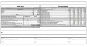 Sapphire Imperial Estates cost sheet preview